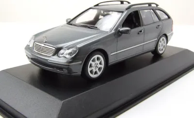 Produktbild von Maxichamps 940030110 Mercedes C-Klasse T-Modell S203 Kombi 2001 grau metallic 1:43