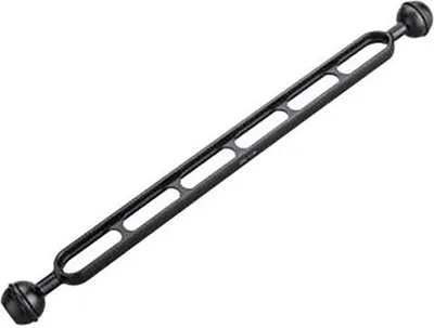 Produktbild von Weefine Doppelter Kugelendarm 30 Cm Schwarz Schwarz One Size