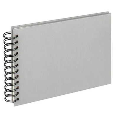 Produktbild von Walther, SA-509-D, Spiralalbum Cloth grau, 23X17 cm