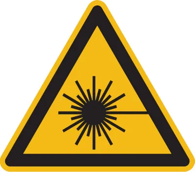 Produktbild von Dreifke® Warnschild, Warnung vor Laserstrahl W004 | PVC | 200mm | ASR A1.3 (D...