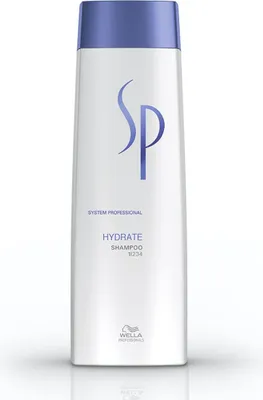 Obrázek produktu pro Wella Professionals System Professional Hydrate, 250 ml, Šampon, Profesionální, Ženy, Suché vlasy, Hydratující, Ochana, Čisticí