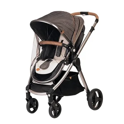 Obrázok produktu pre Moskytiéra na kočík, univerzálna BabyOno - čierna