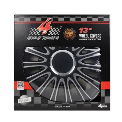 Immagine prodotto di Gorecki Set copriruota LeMans Pro 13" Nero/Argento
