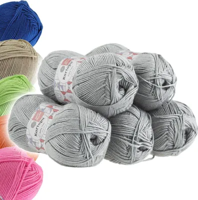 Produktbild von 5 x 100g Strickgarn Kartopu BABY ONE Antipilling Babywolle Babygarn, Farbwahl