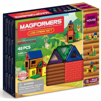 Obrázek produktu pro MAGFORMERS mini srub 48 kusů