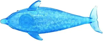 Produktbild von Delfin-Anti-Angst-Quetschbälle, lustiger sensorischer Spielzeug-Handtherapieball für Kinder und Erwachsene