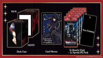 Obrázok produktu pre Weiss Schwarz – The Eminence in Shadow – Supplementary Set – EN