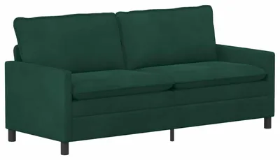 Produktbild von vidaXL Sofa Dunkelgrün 196 x 81 x 87,5 cm Samt