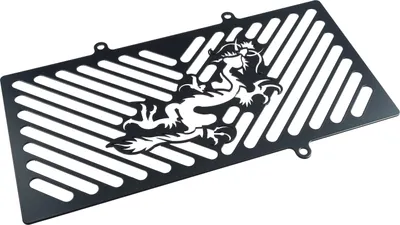 Obrázek produktu pro Kryt chladiče ZIEGER kompatibilní s Kawasaki ER-6 n Dragon černý