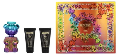 Produktbild von Moschino Toy 2 Pearl Giftset Edp Spray 50ml/Bath & Shower Gel 50ml/Body Lotion 50ml 150 ml