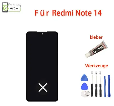Produktbild von Für Xiaomi Redmi Note 14 4G 24117RN76G LCD Display Incell EU Version Touchscreen