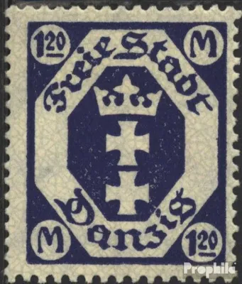 Produktbild von Briefmarken Danzig 1921 Mi 84 Gefälligkeitsentwertung gestempelt Wappen