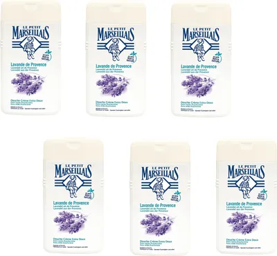 Produktbild von Le Petit Marseillais Duschcreme Lavendel aus der Provence 6x 250ml