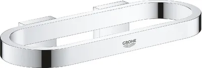 Produktbild von GROHE Handtuchring Selection 41035, 200 mm, auch Halter für Seifenschale 41036 und Duschablage 41037, chrom