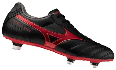 Imagen del producto de Zapatillas de fútbol Mizuno Morelia II Club SI, color  y rojo, talla 43