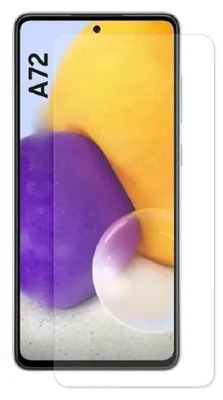 Produktbild von 2x 9H Hartglas für Samsung Galaxy A72 Schutzfolie Schutzglas Klar Displayglas Tempered Glasfolie Panzerglas Sicherheitsglas Echtglas Displayschutz Panzerfolie