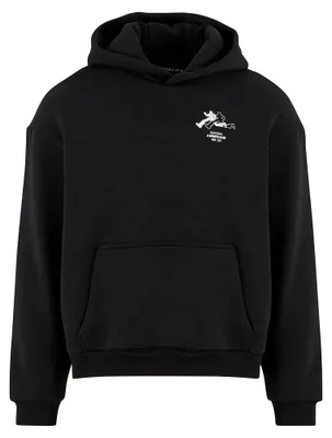 Produktbild von Mister Tee - "Run Sports Club" Kapuzenpullover für Herren TN3370 (S) (Schwarz)