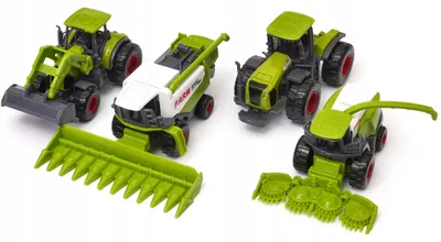 Obrázek produktu pro Dromader, sada hraček: malá farma, traktor, kombajn