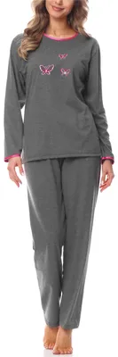 Image de Pyjama à manches longues pour femme Merry Style 91LW1 (mélange foncé (manches longues), 38 (taille du fabricant : M))