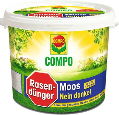 Produktbild von Rasendünger COMPO Moos-Nein-Danke Moosvernichter 4 kg für 160 m²