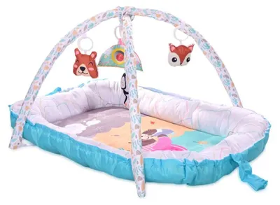 Obrázek produktu pro Hrac deka s hrazdou Lorelli BABY NEST BLUE