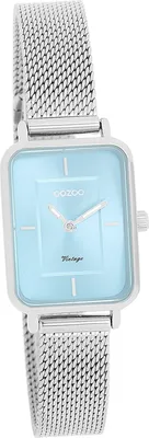 Produktbild von Oozoo Metall Damen Uhr Analog Quarzuhr Armband silber Vintage Series D2UOC20351