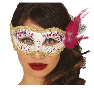 Image de Guirca Masque pour les yeux avec plume One Size