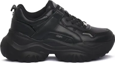 Produktbild von Buffalo Damenschuhe Schnürschuhe Sportive Schwarz Freizeit, Schuhgröße:40 EU