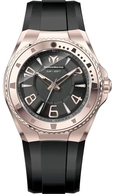 Immagine prodotto di TechnoMarine Lusso Mare TM-225029 Orologio da Uomo - Movimento al Quarzo - Acciaio Inossidabile con Quadrante Nero - 44 mm