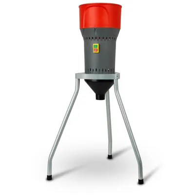 Produktbild von EBERTH Elektrische Getreidemühle mit Standfuß, 1000 Watt Elektromotor, 6L Einfülltrichter, 300 kg/h, Schrotmühle mit Edelstahlklinge, fünf Siebe inkl.