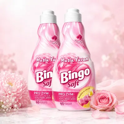 Produktbild von Bingo Soft Weichspüler Mutlu Yuvam 2x 1440 ml, KI-generiertes Bild
