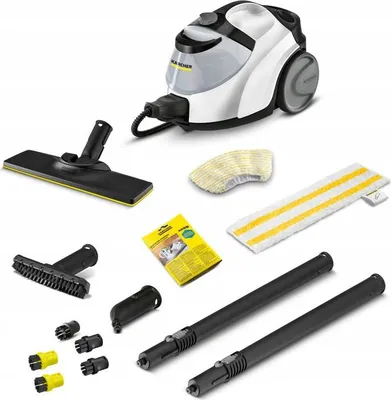 Zdjęcie produktu dla Karcher Mop Parowy Sc 5 Easyfix Z Akcesoriami - 4 Szczotki, Regulacja Pary