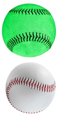 Productafbeelding van Honkbal - Lichtgevende trainingsbal - 9 inch - Zacht PVC