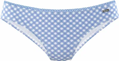 Produktbild von Buffalo Bikini-Hose Karo hellblau-kariert Größe 46