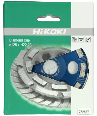 Produktbild von HiKOKI Diamant-Topfscheibe 125 mm für Winkelschleifer