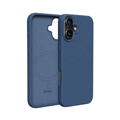 Immagine prodotto di Custodia Etteri in silicone Mag per iPhone 17 Air, blu scuro