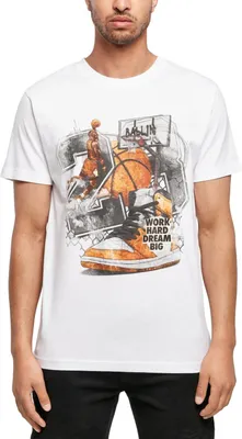 Produktbild von Mister Tee Grafik Shirt - VINTAGE BALLIN weiß - XL