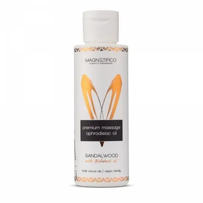 Produktbild von MAGNETIFICO Aphrodisiakum Massageöl Sandelholz 100ml