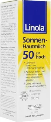 Zdjęcie produktu dla Linola Sun Skin Milk Lsf 50 100 ml