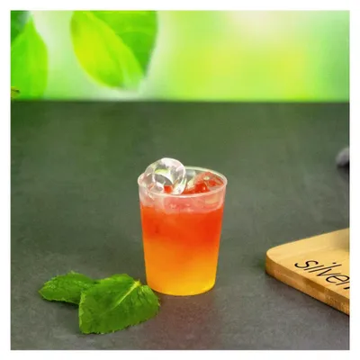 Produktbild von 100 Stück Plastik Schnapsgläser, 4cl Shotgläser, Mehrweg Schnapsbecher, Bruchsicher und Spülmaschinenfest, Wiederverwendbare Shot Becher für Partys