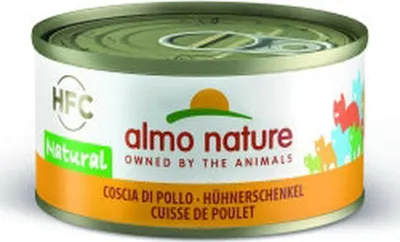 Produktbild von Almo Nature HFC Natural Hühnerschenkel, Adult, jede Rasse, Huhn, 70 g