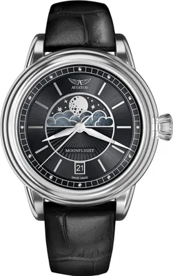 Obrázok produktu pre Dámske hodinky Aviator V.1.33.0.252.4 black