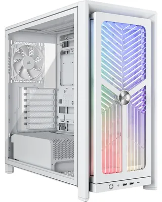 Zdjęcie produktu dla Corsair FRAME 4000X RS White Edition RGB z 4 wentylatorami 120 mm