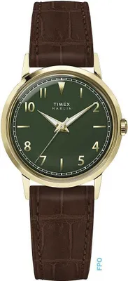 Produktbild von Nur Zeit Timex Braun Kollektion Marlin - uni
