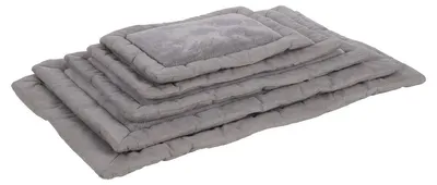Produktbild von Flamingo Hundekissen Xyra rechteckig grau, Maße: 116 x 69 x 2 cm