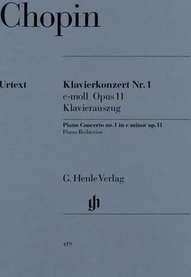 Image de Chopin, Frédéric - Klavierkonzert Nr. 1 e-moll op. 11
