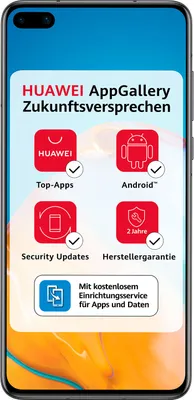 Produktbild von Huawei P40 5G 8GB RAM 128GB dual (bez google playstore) midnight black