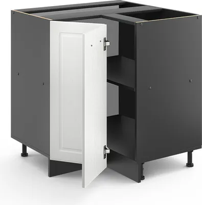 Image de Meuble d'angle Vicco R-Line Blanc campagne 75.6cm , PT Chêne, Model 46800