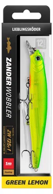 Produktbild von Lieblingsköder Zanderwobbler ZW125F1 Green Lemon