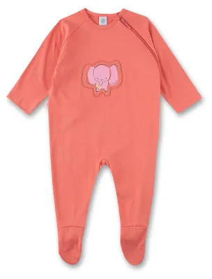 Produktbild von Sanetta Baby-Strampler rosa Elefant 80